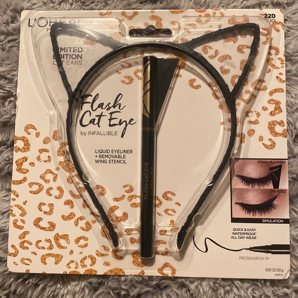 L’Oréal limited edition cat ears liquid eyeliner